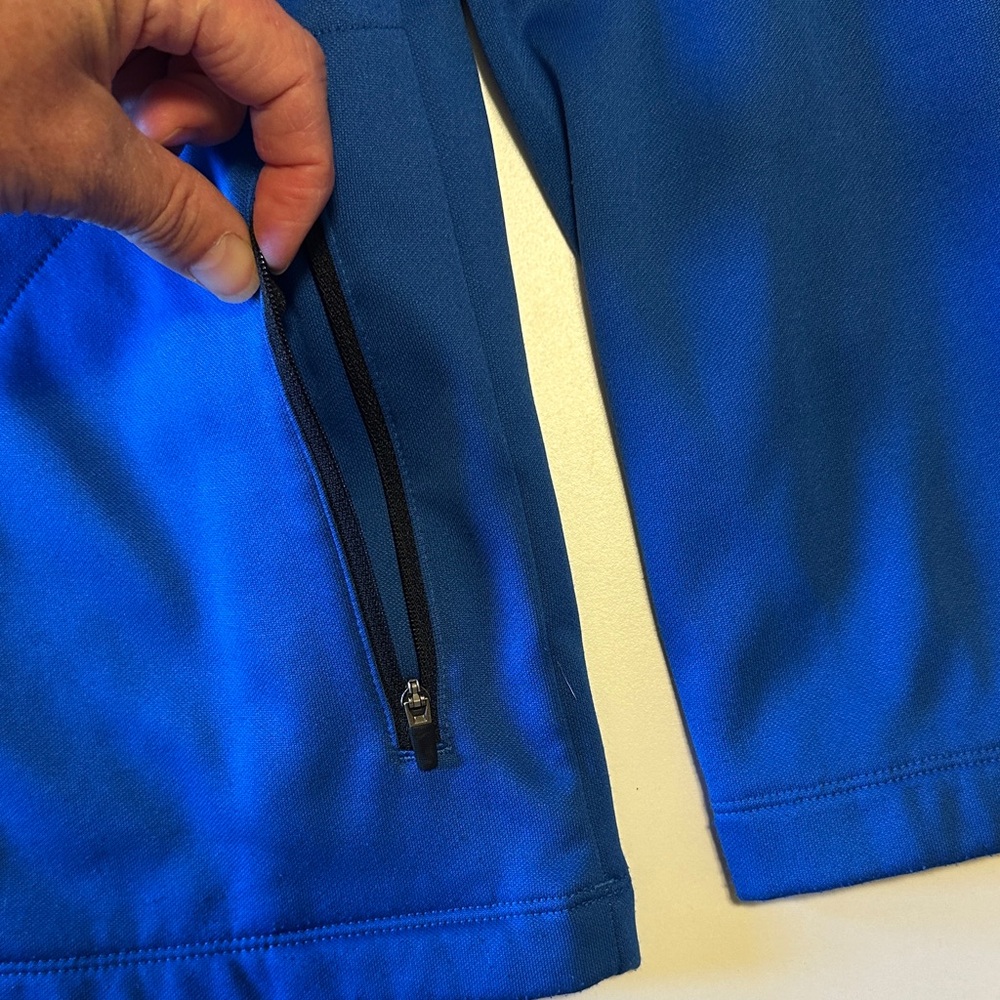 Nike Golf Kids Royal Blue Pullover Jacket - Picture 3 of 10